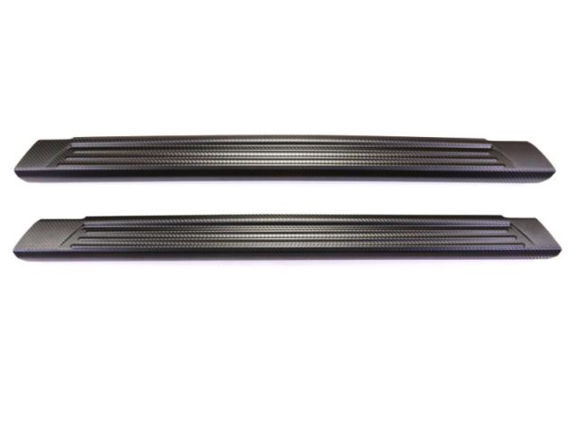 サイドステッププロテクター　スズキ　ジムニーノマド　JC74W　カーボンライク