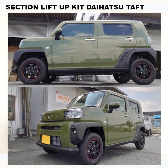 リフトアップキット　ダイハツ　タフト　LA900S　2WD